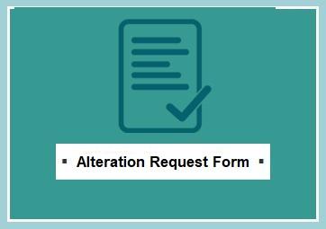 Alteration Request Form