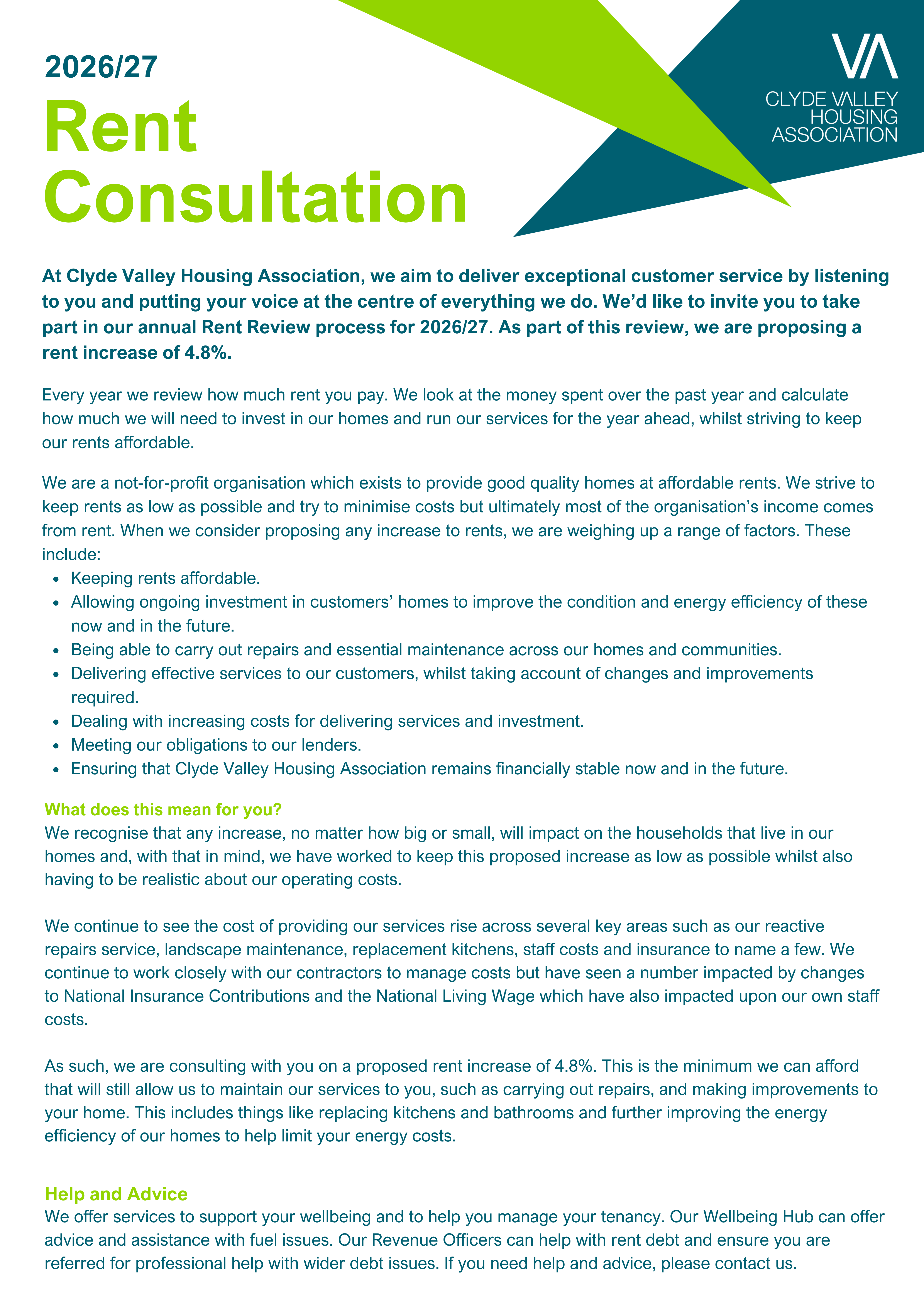   Rent Consultation 2026-27 Page 1