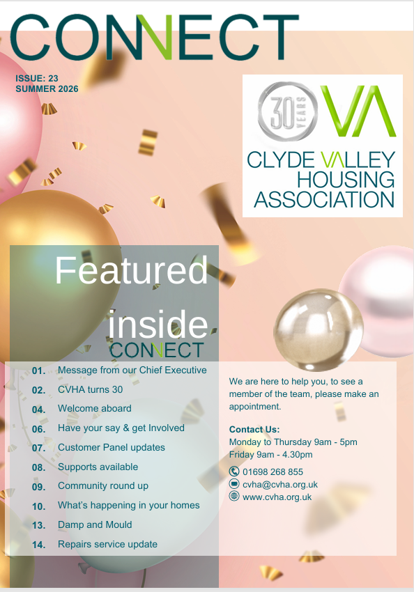 Summer Newsletter Front page